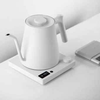 Чайник электрический Varia AURA Smart Kettle 0.8L (Gooseneck) с точной настройкой температуры, белый
