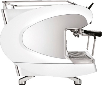 Кофемашина эспрессо рожковая Nuova Simonelli Aurelia Wave 2 group White полуавтомат, цвет белый (3)