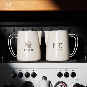 Питчер для молока MUVNA DBW Propca Lion 600 мл, белый