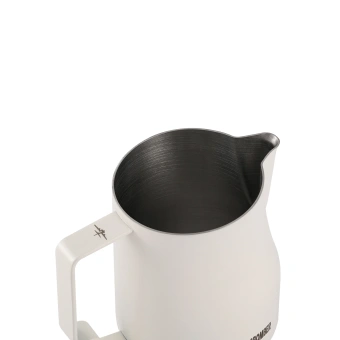 Питчер для молока MHW-3BOMBER Turbo Milk Pitcher White, 450 мл – профессиональный питчер для вспенивания молока и латте-арта