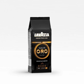 Oro Mountain Grown (высокогорный) LAVAZZA original 100 % Арабика кофе в зернах, пачка 1кг