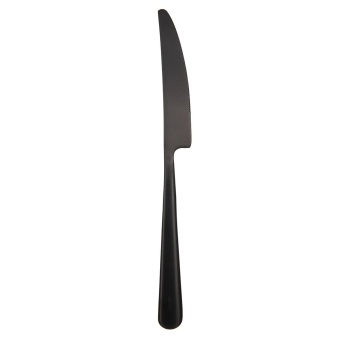 Нож обеденный Loveramics Chateau H001-03BMB 23 cm, матовый черный 3
