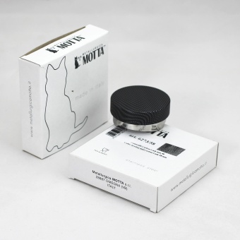 Разравниватель для кофе d58 мм MOTTA CARBON LOOK 627358 стальной, цвет карбон (5)