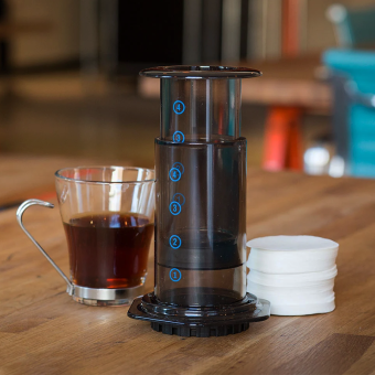 Фильтры бумажные для кофеварок KONIG AEROPRESS неотбеленные упак 350 шт. AERKr64