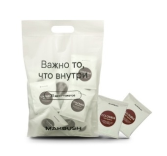 Колумбия ТМ MakBush кофе молотый в ДРИП-ПАКЕТАХ, упак. 30 шт.
