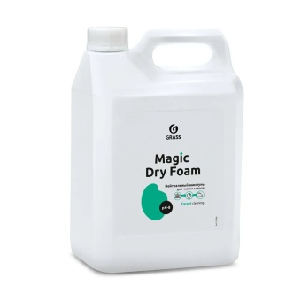 Нейтральный шампунь Grass Magic Dry Foam, канистра 5,1 л 2