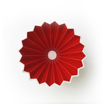 Воронка керамическая AnyBar Оригами VK11000631D-R, 3-4 чашки, красная 7