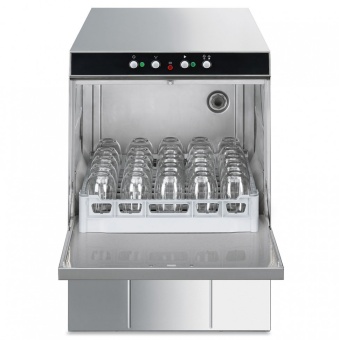 Посудомоечная машина Smeg SPD500 электромеханическое управление, сливная помпа и дозаторы в комплекте, серия КОМФОРТ для кассет 500 х 500 мм