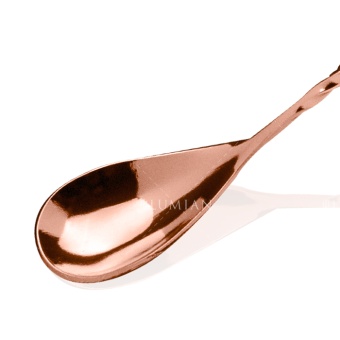 Барная ложка Lumian Trident fork L0015, цвет медь, длина 40 см 2