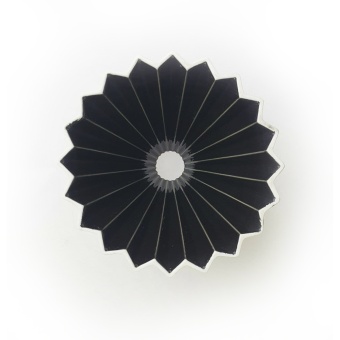 Воронка керамическая AnyBar Оригами VK11000631D-B, 3-4 чашки, черная 2