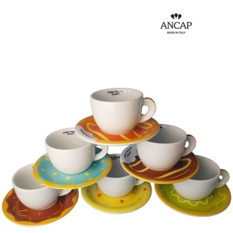 Кофейные пары для капучино Ancap Edex AP-370912, деколь Goloserie, объем 190 мл 31