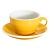 Кофейная пара Loveramics Egg желтый 250 мл C088-97BYE / C088-12BYE Yellow (чашка и блюдце)