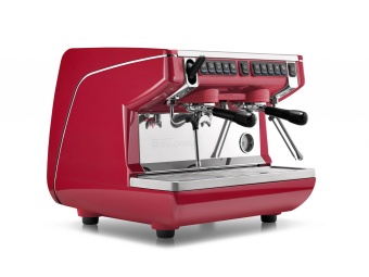 Кофемашина эспрессо рожковая Nuova Simonelli Appia Life Compact 2 gr V Red автомат, цвет красный (2)