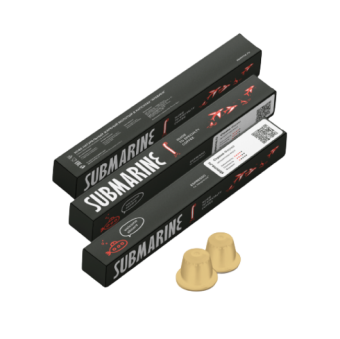 Бразилия Игнасио Урбан SUBMARINE кофе молотый в капсулах Nespresso, упак. 10 шт.