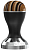 Темпер для кофе Pesado 53,5 мм, color black/riga