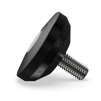 Темпер с выпуклой базой Pesado Full Moon Wave - Convex Tamper 58 мм, color blackiris  (2)