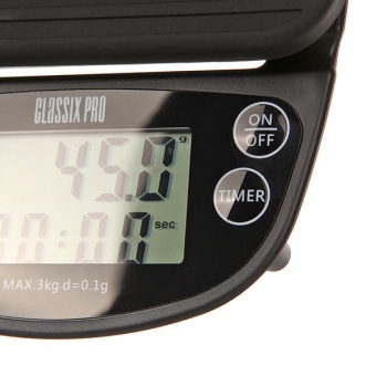 Весы CLASSIX PRO CXCS0006-BK с таймером черные (2)