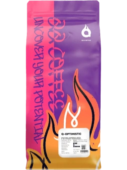 Q-Optimistic QQ COFFEE (для эспрессо) кофе в зернах, упак. 1 кг.