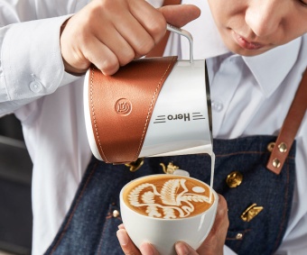 Питчер ZeroHero 600 мл, цвет черный тефлоновый, с тиснением, flhg006