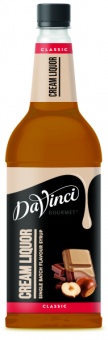 Сироп Сливочный Ликер DaVinci Gourmet пластиковая бутылка 1000 мл