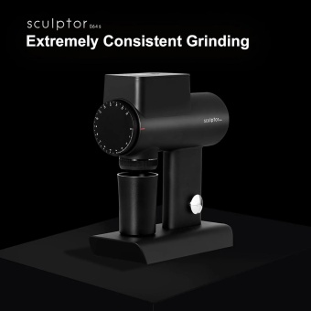 Кофемолка электрическая Timemore Sculptor 064S, жернова: 64мм, цвет: черный 70TGD060AA101