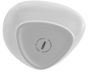 Соусник MÖWE Ocean 200 мл, Ø130хВ35 мм, белый глянец (2)