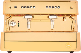 Кофемашина эспрессо рожковая CIME CO-05 A 2gr, 2 группы E61, автомат, золотая (1)