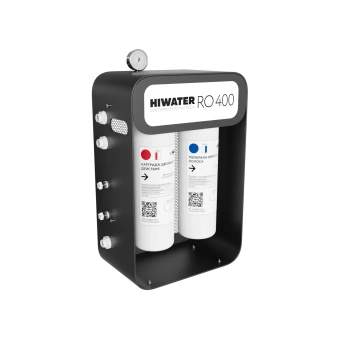 Фильтр система обратного осмоса HIWATER RO 400 для кофеен (настройка минерализации -до 2000 литров в сутки)