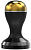 Темпер с выпуклой базой Pesado Full Moon Wave - Convex Tamper 58 мм, color black/gold