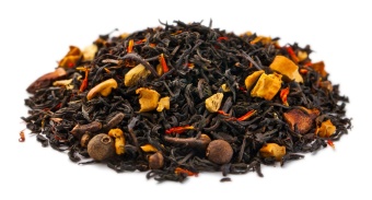 Чёрный чай ароматизированный Драгоценный Gutenberg упак 500 гр