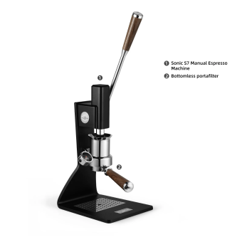 Ручная эспрессо машина MHW-3BOMBER Sonic S7 manual espresso machine Deluxe-8 accessories, CM801 (2)
