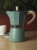 Гейзерная кофеварка Gnali&Zani VENEZIA дымчатая зелена на 6п VEZ 006INDSMOKE GREEN (3)