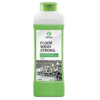 Щелочное средство для мытья пола Grass Floor wash strong, бутыль 1 л 3