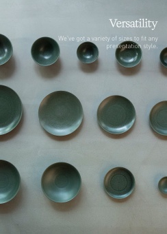Тарелка Loveramics Studio 15 см D103-42BDG Cereal Bowl (Matte Dark Green), темно-зеленая 7