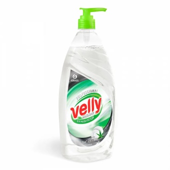 Средство для мытья посуды Grass «Velly» бальзам, флакон 1 л 2