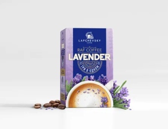 Raf Lavender LAPCHEVSKY COFFEE кофе растворимый 3 в 1, упак. 20 г.