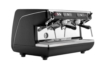 Кофемашина эспрессо рожковая Nuova Simonelli Appia Life 2 groups S Black полуавтомат, цвет чёрный (3)