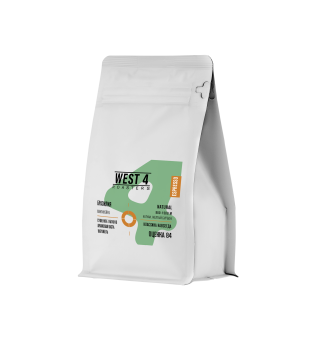 Бразилия Мантикейра WEST 4 ROASTERS (для эспрессо) кофе в зернах, упак. 200 г.