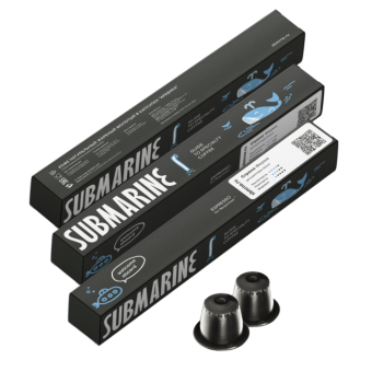 Колумбия Аспротимана SUBMARINE кофе молотый в капсулах Nespresso, упак. 10 шт.
