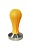 Темпер для кофе d57 JoeFrex Galaxy hgybcs57, рукоятка прорезиновая, цвет жёлтый, основание сталь