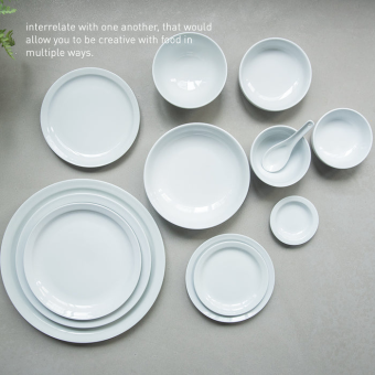 Тарелка Loveramics Er-go! 18 см D101-26B Side Plate (White), цвет белый (3)