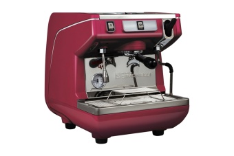 Кофемашина эспрессо рожковая Nuova Simonelli Appia Life 1 group S Red, полуавтомат, цвет красный (2)