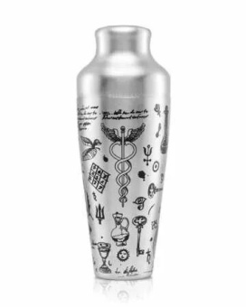 Шейкер Lumian Chrono Alchemy L0101A, цвет серебро с гравировкой, ёмкость 550 мл (2)