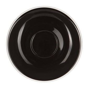 Кофейная пара Loveramics Egg Лаврамикс Black (чашка и блюдце), черный 200 мл. (2)