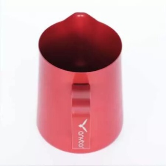 Питчер молочник для капучино AnyBar D08000451-r, ёмкость 350 мл, красный (3)