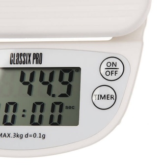 Весы CLASSIX PRO CXCS0006-WE с таймером белые (2)