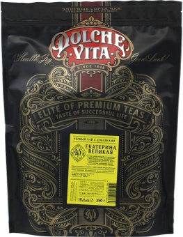 Екатерина Великая чай черный c добавками 5016E Dolce Vita упак. 250 гр