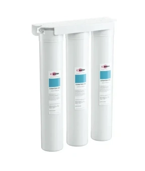 Трехступенчатая система фильтрации HIWATER ION X3 (полипропилен, ионообменная смола, активированный уголь)