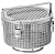 Стальная корзина для кофе чая каскары HardTank Large Basket