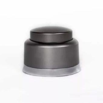 Пуш-темпер для кофе AnyBar Elegance VK2104007 с возвратным механизмом (кнопка) D58, антрацит (1)